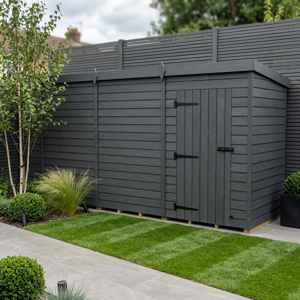 15 x 4 garden shed