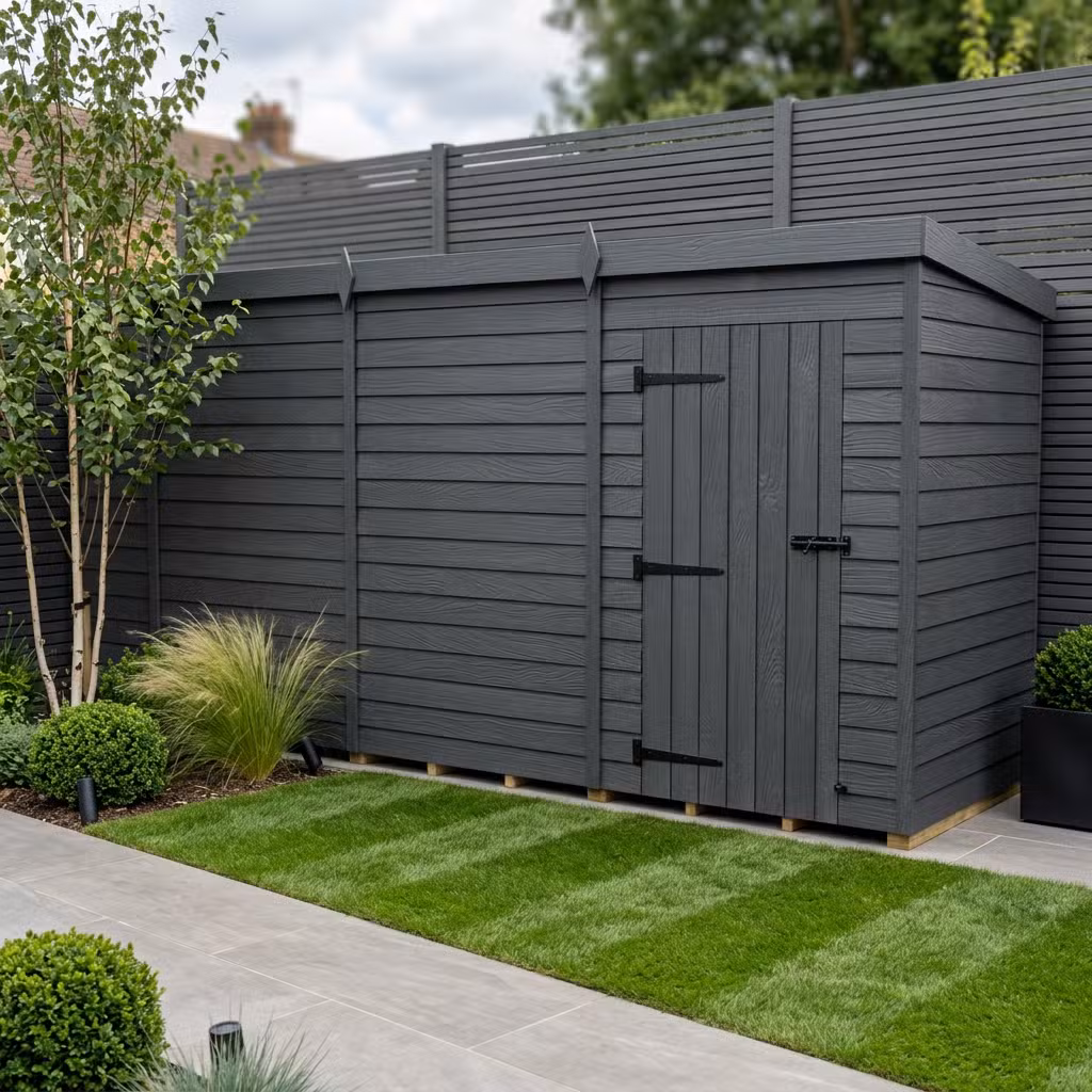 15 x 4 garden shed