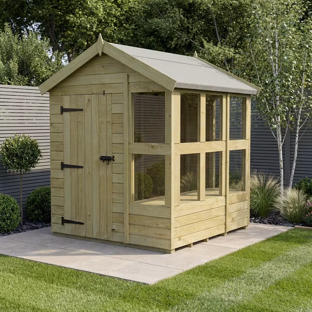 6 x 6 Apex Potting Shed