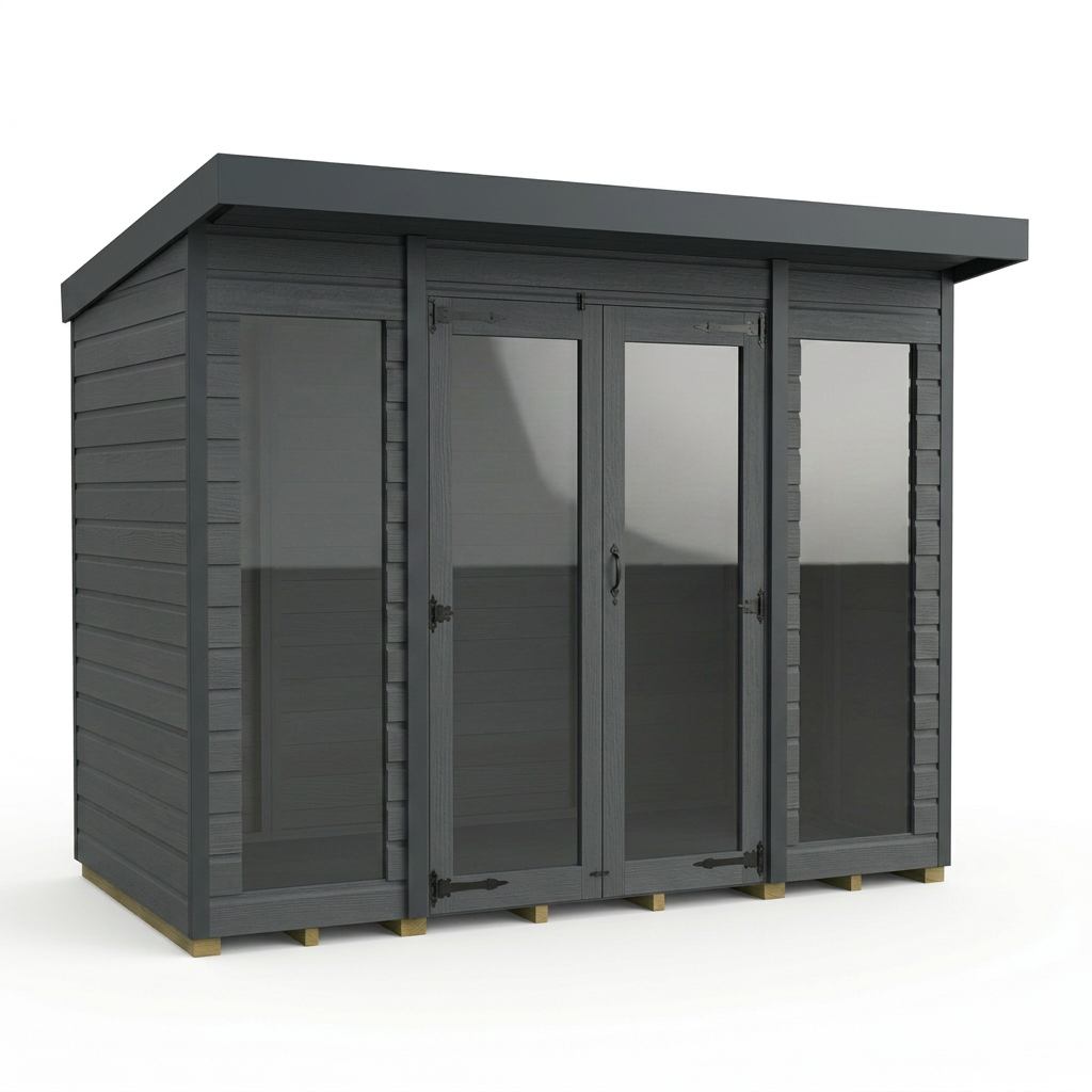7x9 Composite Pent Full Height Summer House