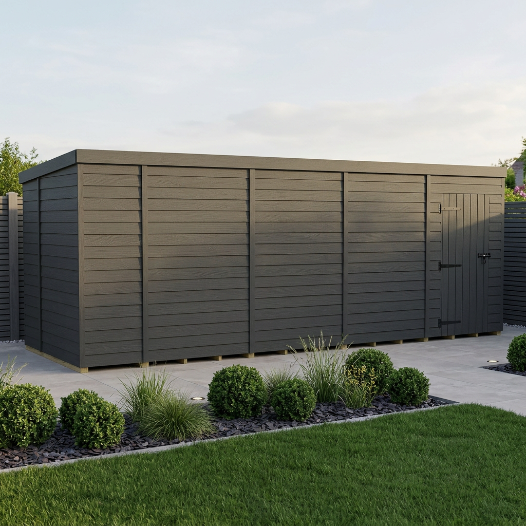 19 x 6 garden shed