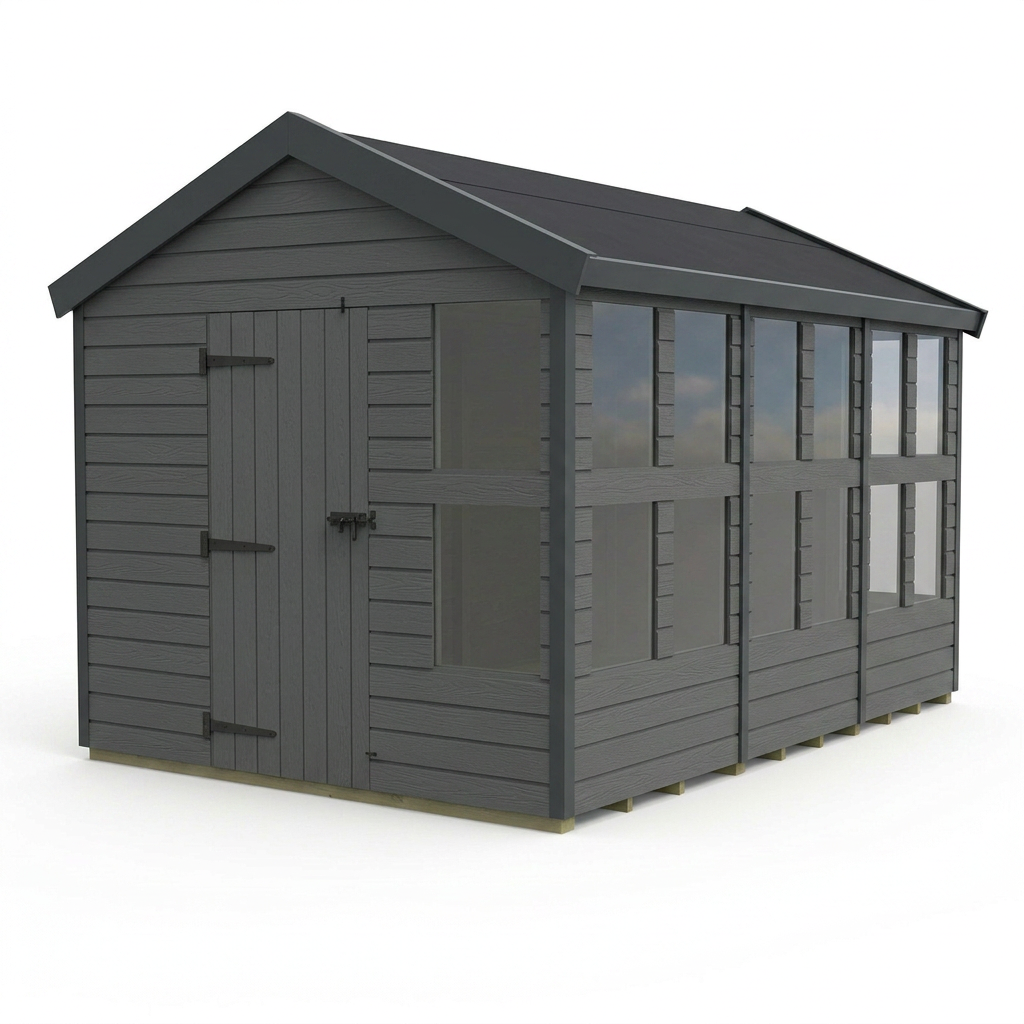 14x6 Composite Apex Potting Shed