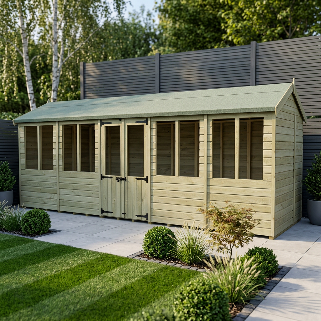 20 x 6 Apex Summer House