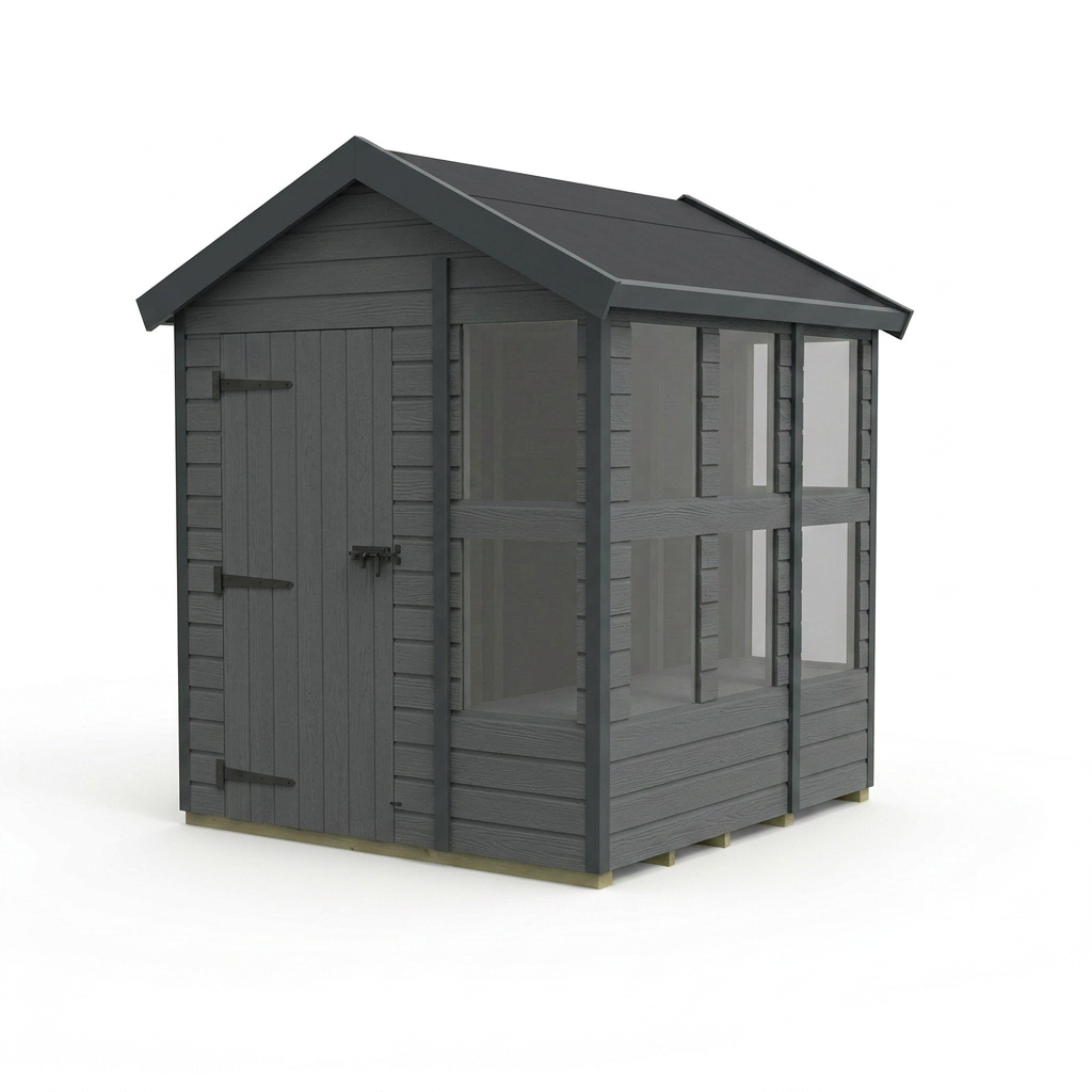 6x6 Composite Apex Potting Shed