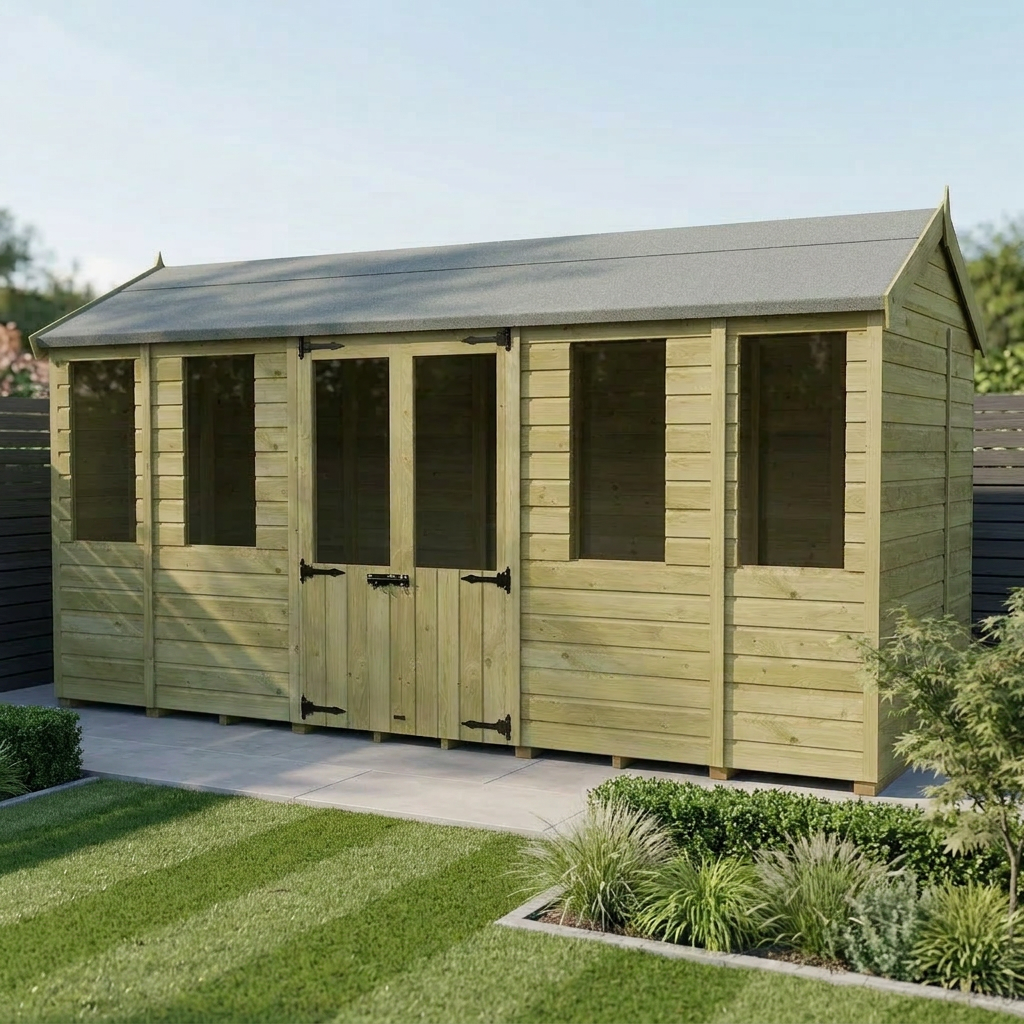 14 x 7 Apex Summer House