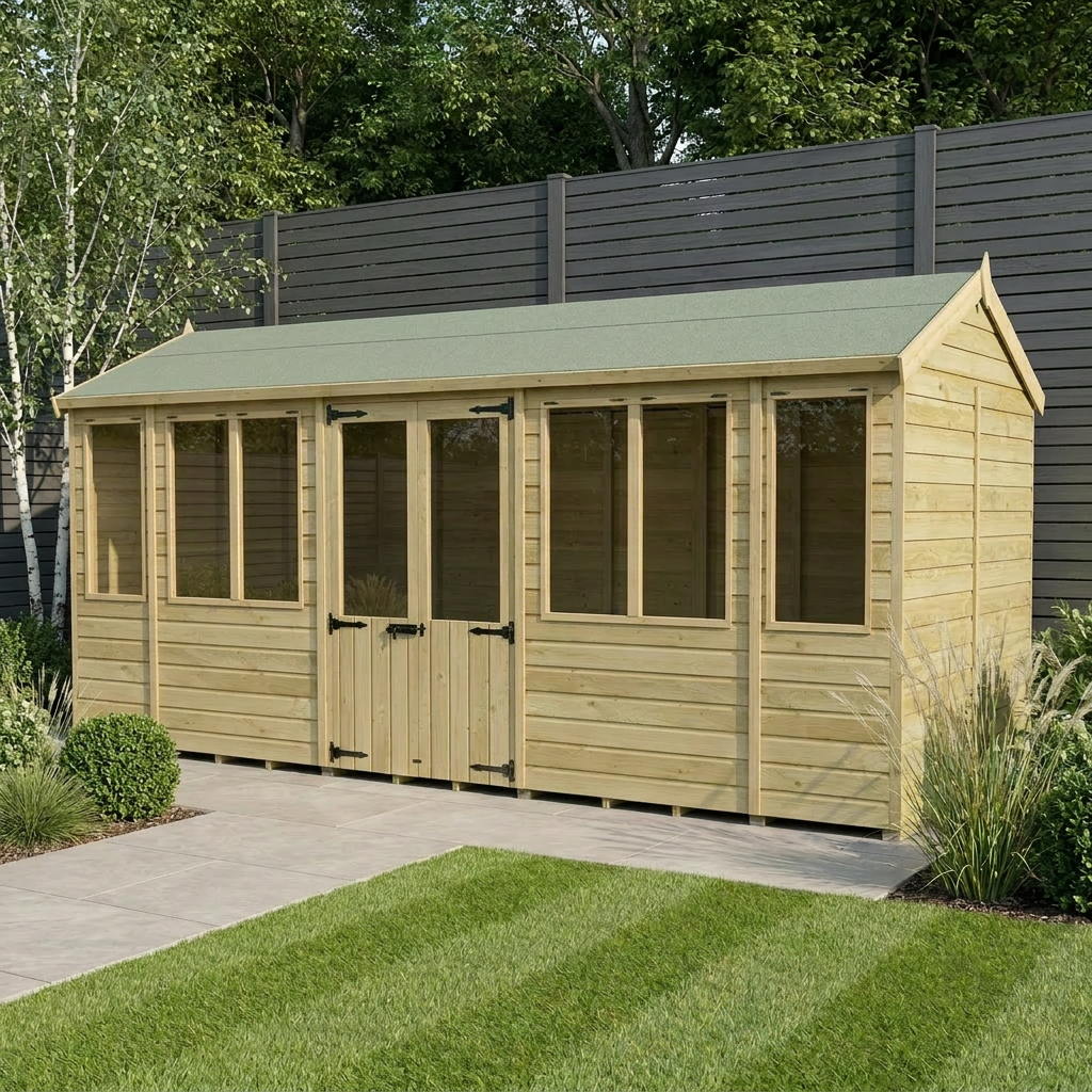 16 x 5 Apex Summer House