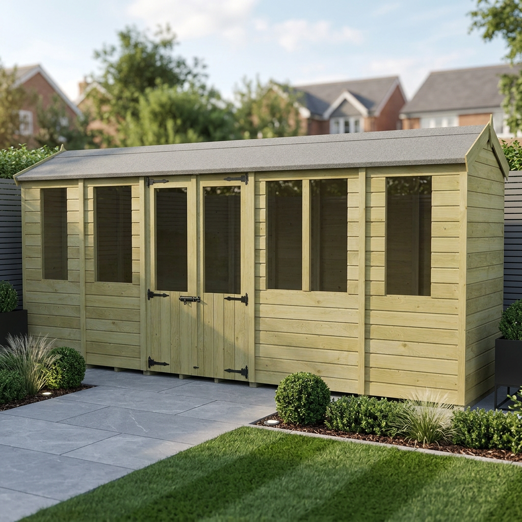 18 x 4 Apex Summer House