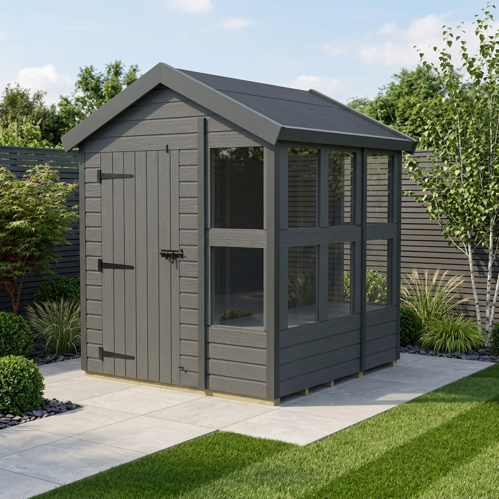 4x6 Composite Apex Potting Shed