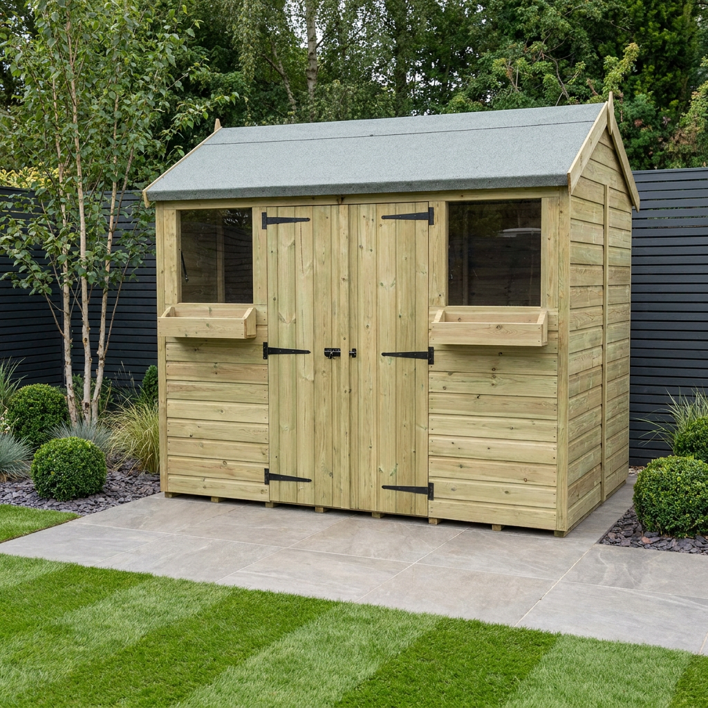 8 x 5 Apex Summer Shed