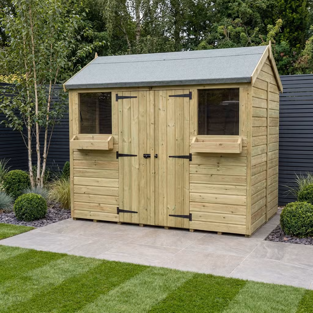 8 x 5 Apex Summer Shed