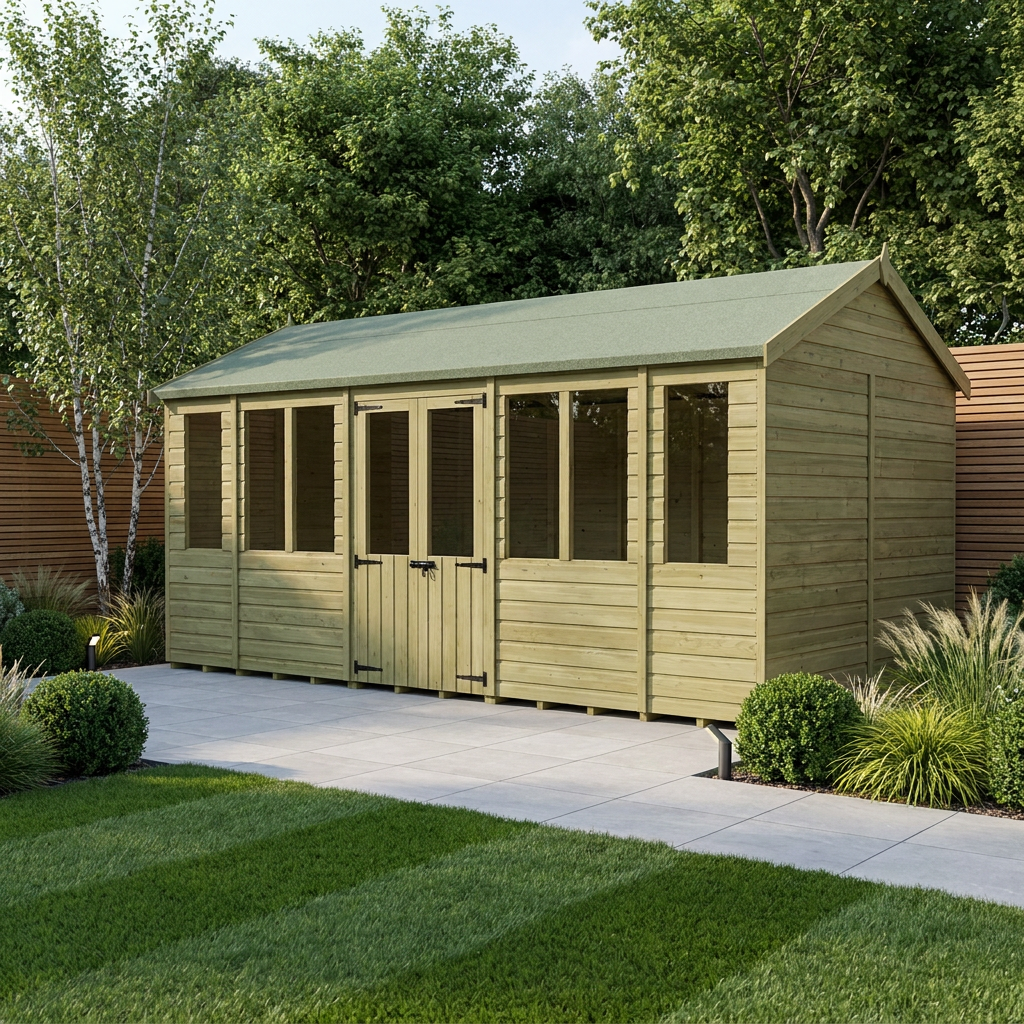 18 x 5 Apex Summer House