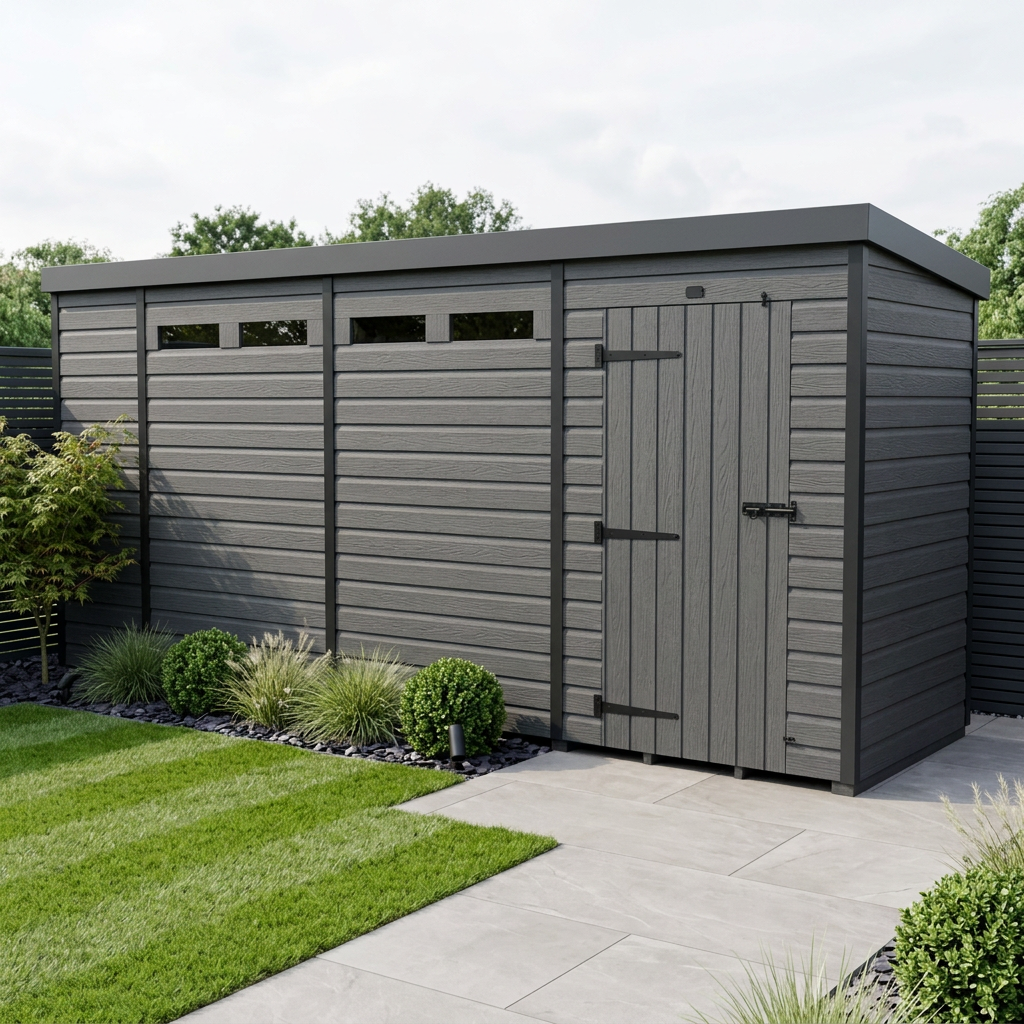 15 x 4 garden shed