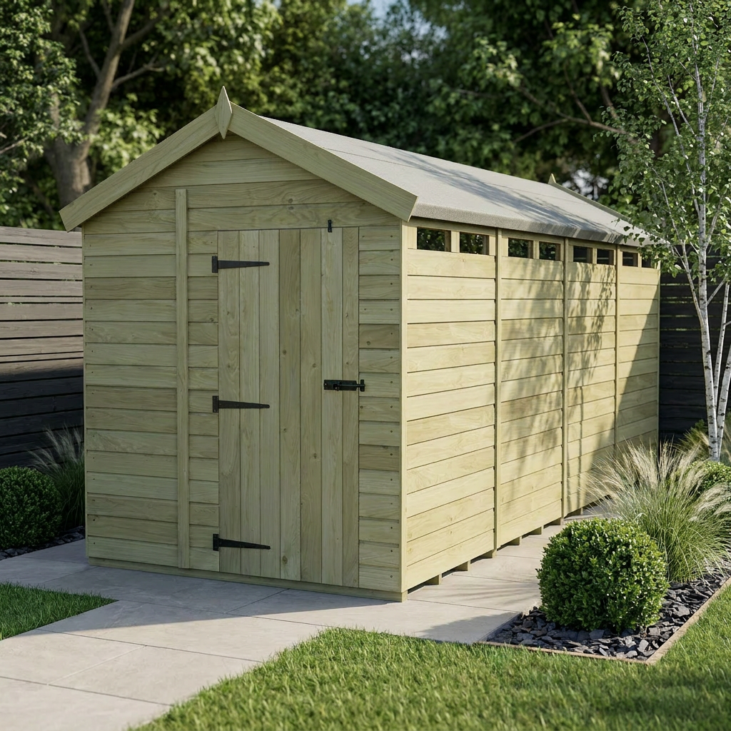 7 x 16 Apex Security Shed