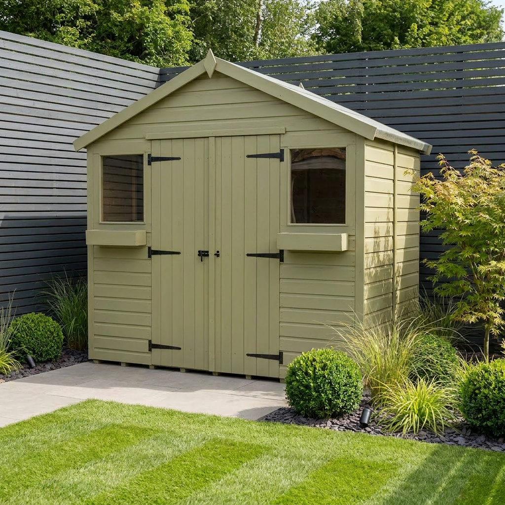 8 x 8 Apex Summer Shed