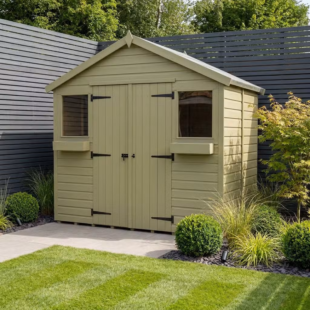 8 x 8 Apex Summer Shed