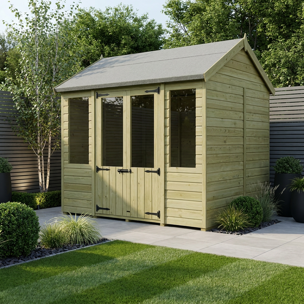 8 x 7 Apex Summer House