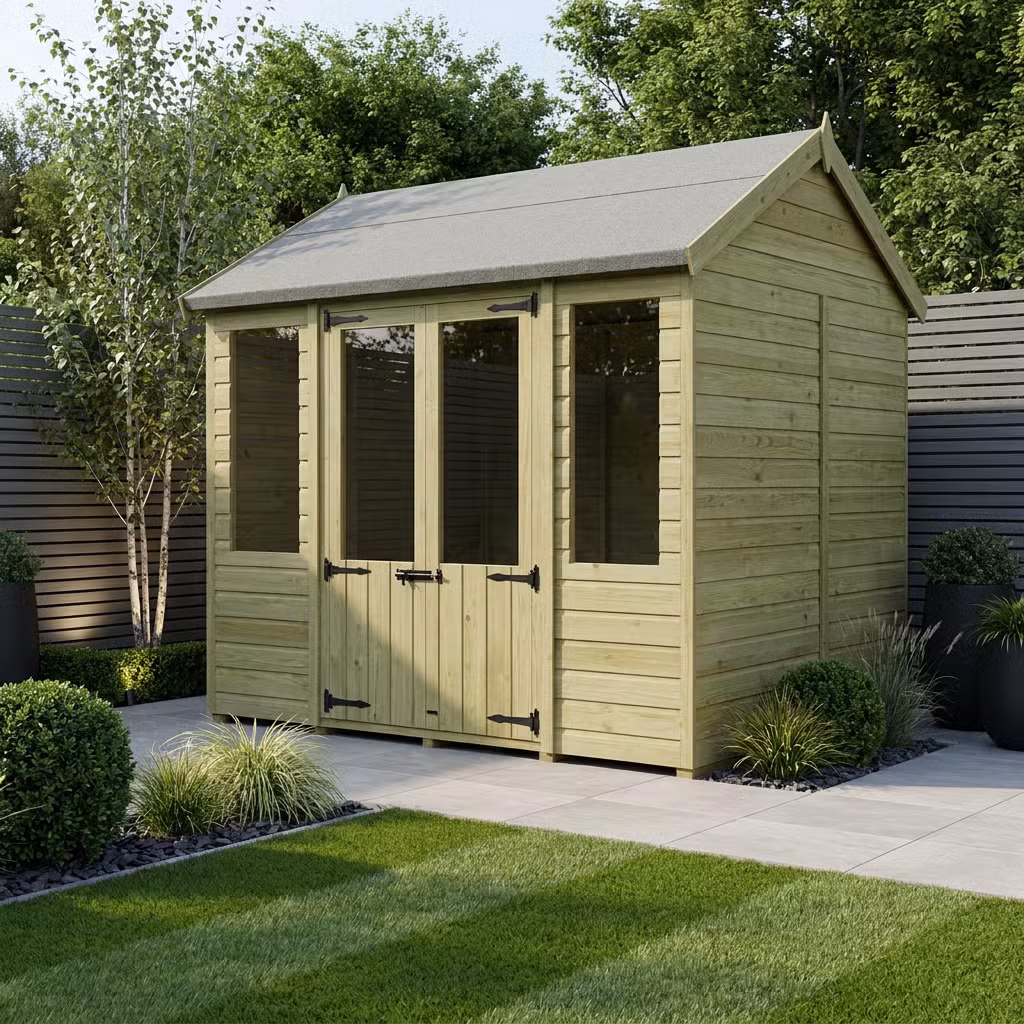 8 x 7 Apex Summer House