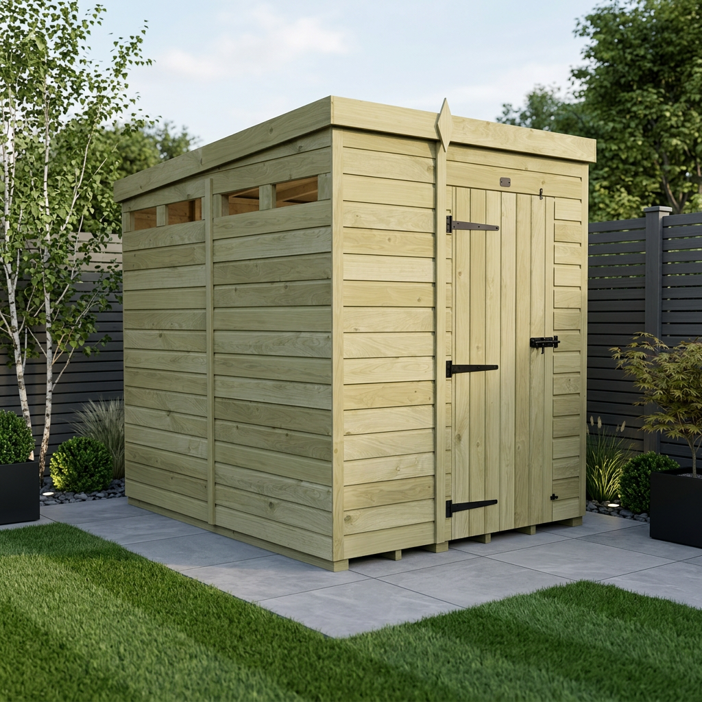 5 x 8 Security Pent Shed