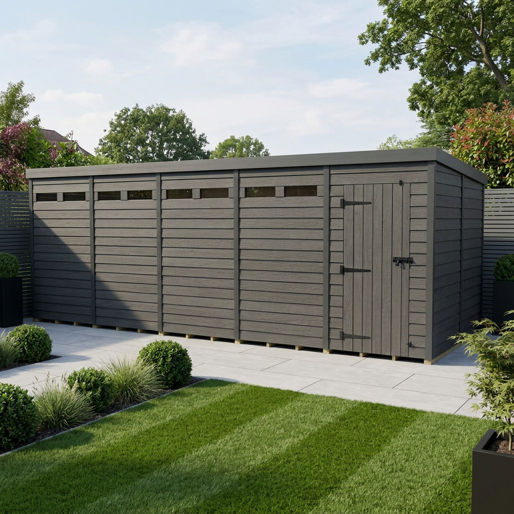 20 x 8 garden shed