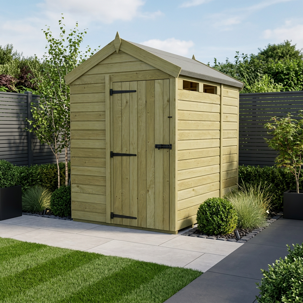 6 x 5 Apex Security Shed