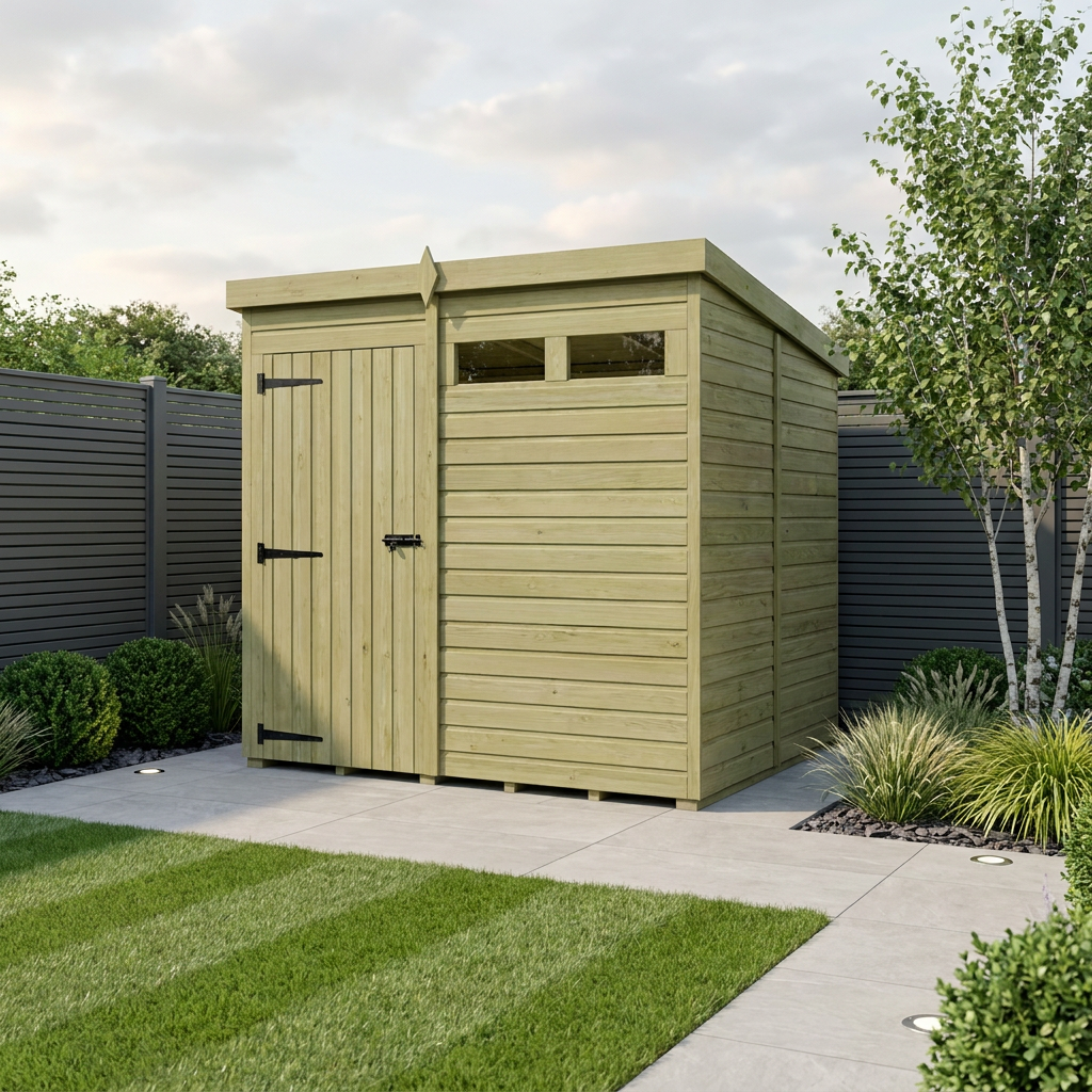 7 x 5 Security Pent Shed