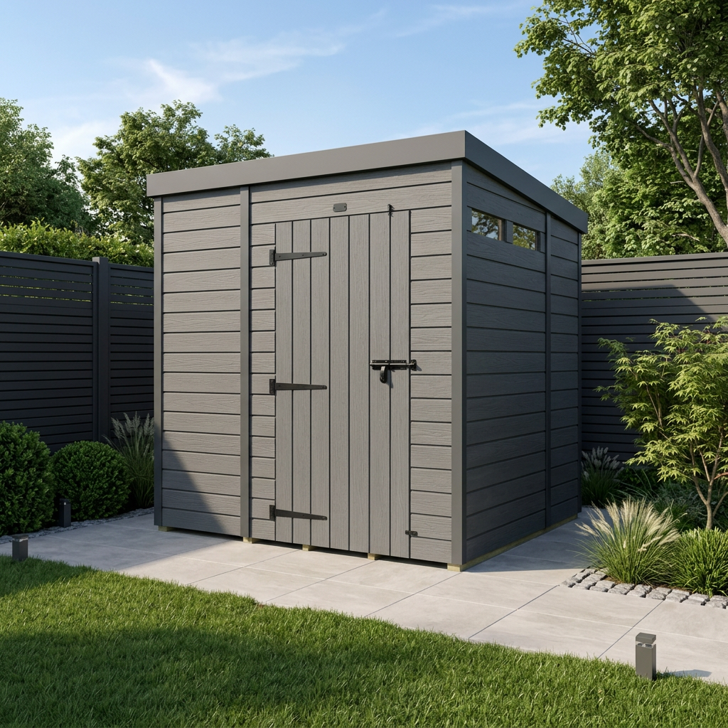 7 x 7 garden shed