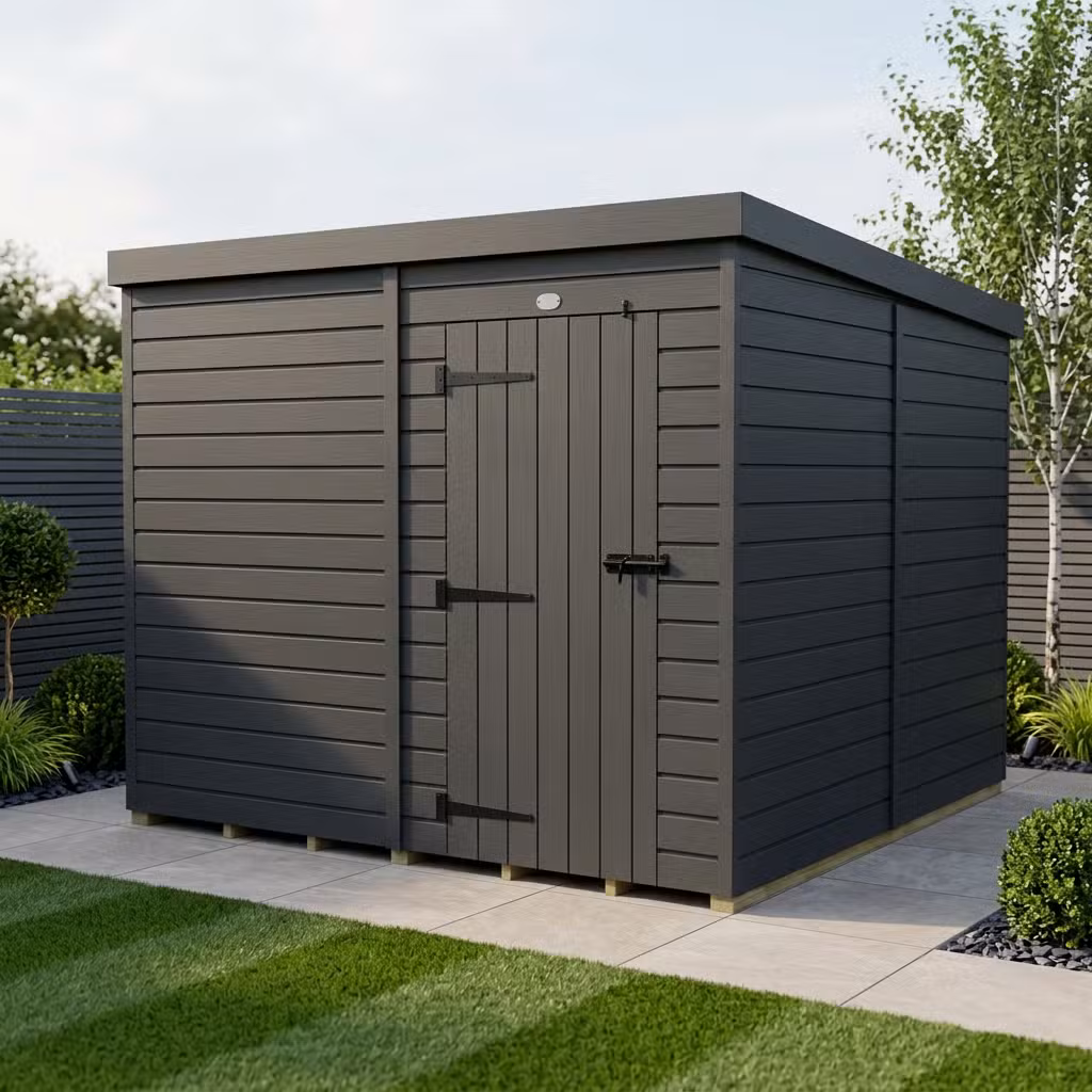 8 x 7 garden shed