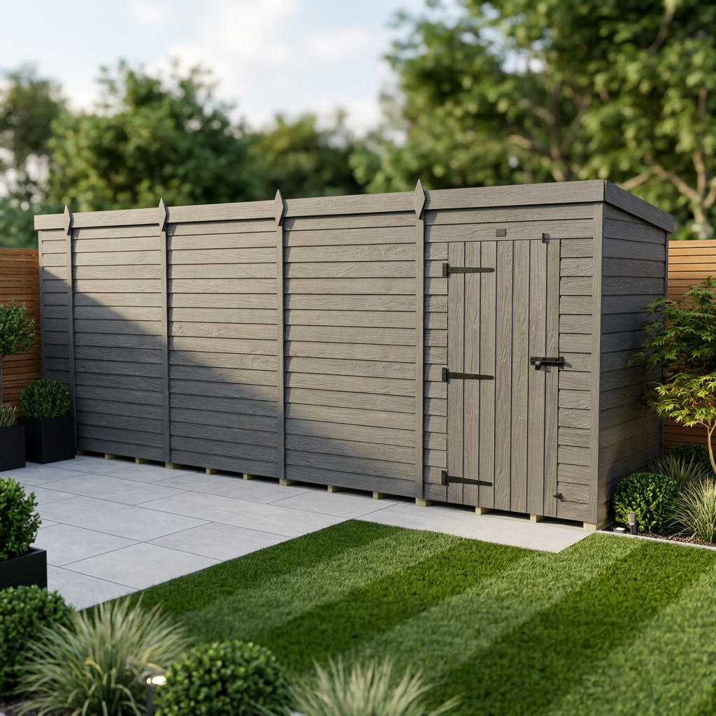 17 x 6 garden shed