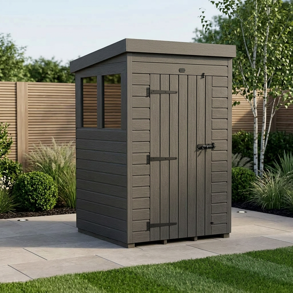 4 x 4 garden shed