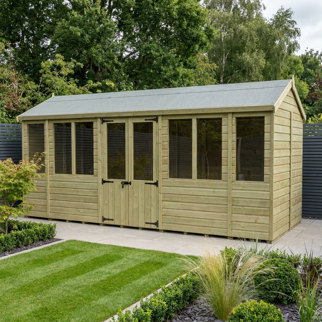 16 x 7 Apex Summer House