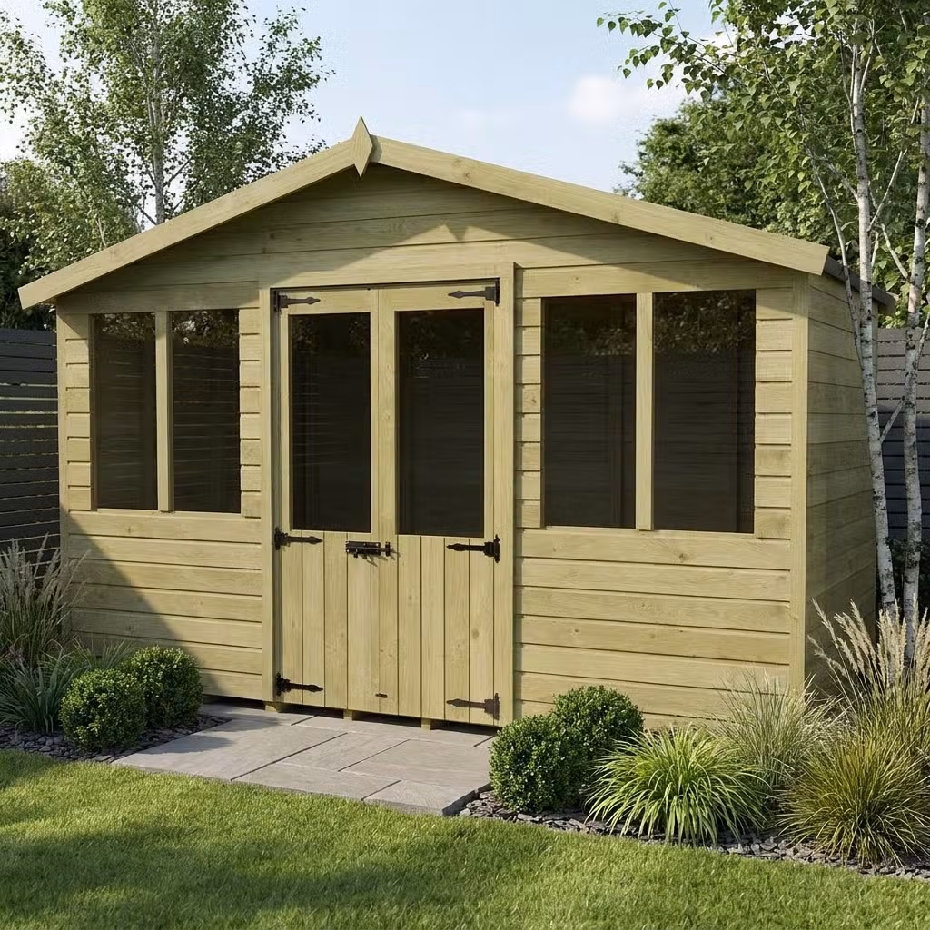 12 x 4 Apex Summer House