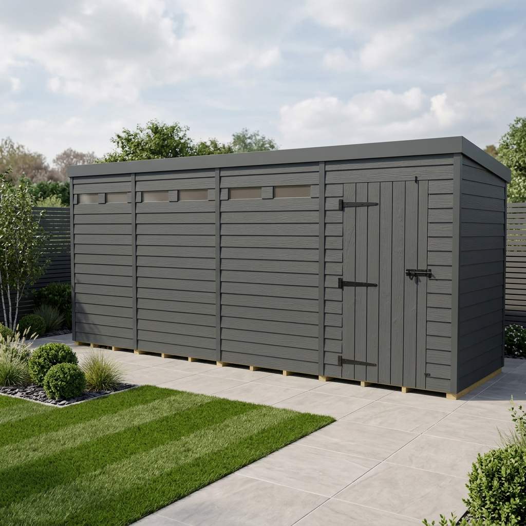 19 x 9 garden shed