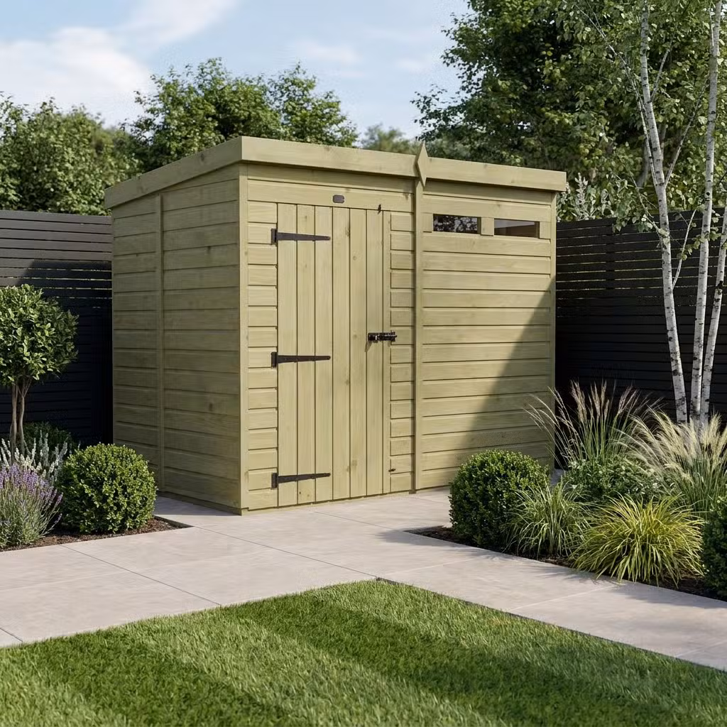 8 x 5 Security Pent Shed