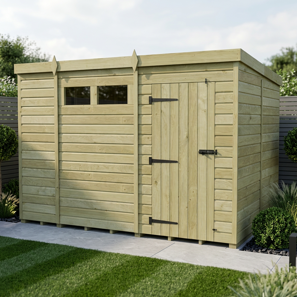 11 x 8 Security Pent Shed