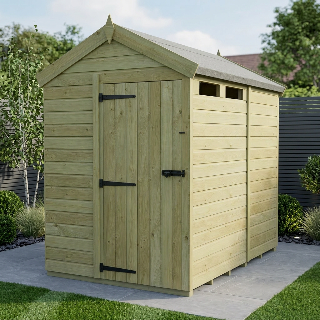7 x 5 Apex Security Shed