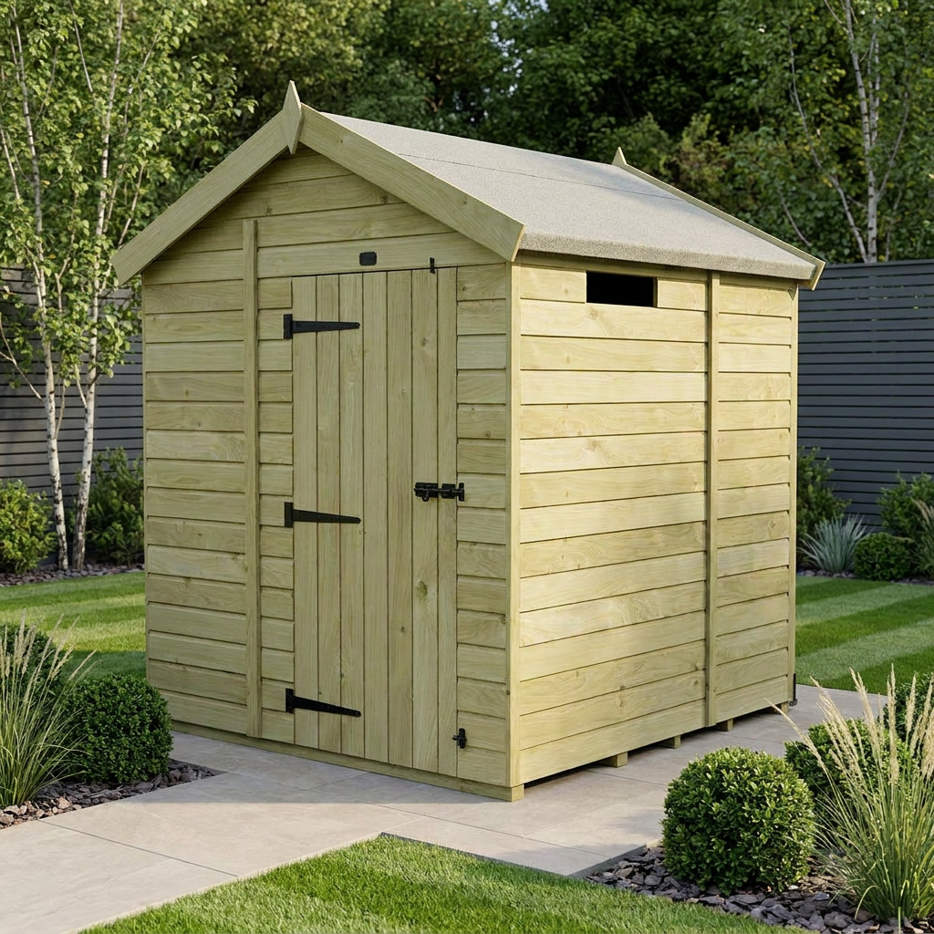 5 x 6 Apex Security Shed