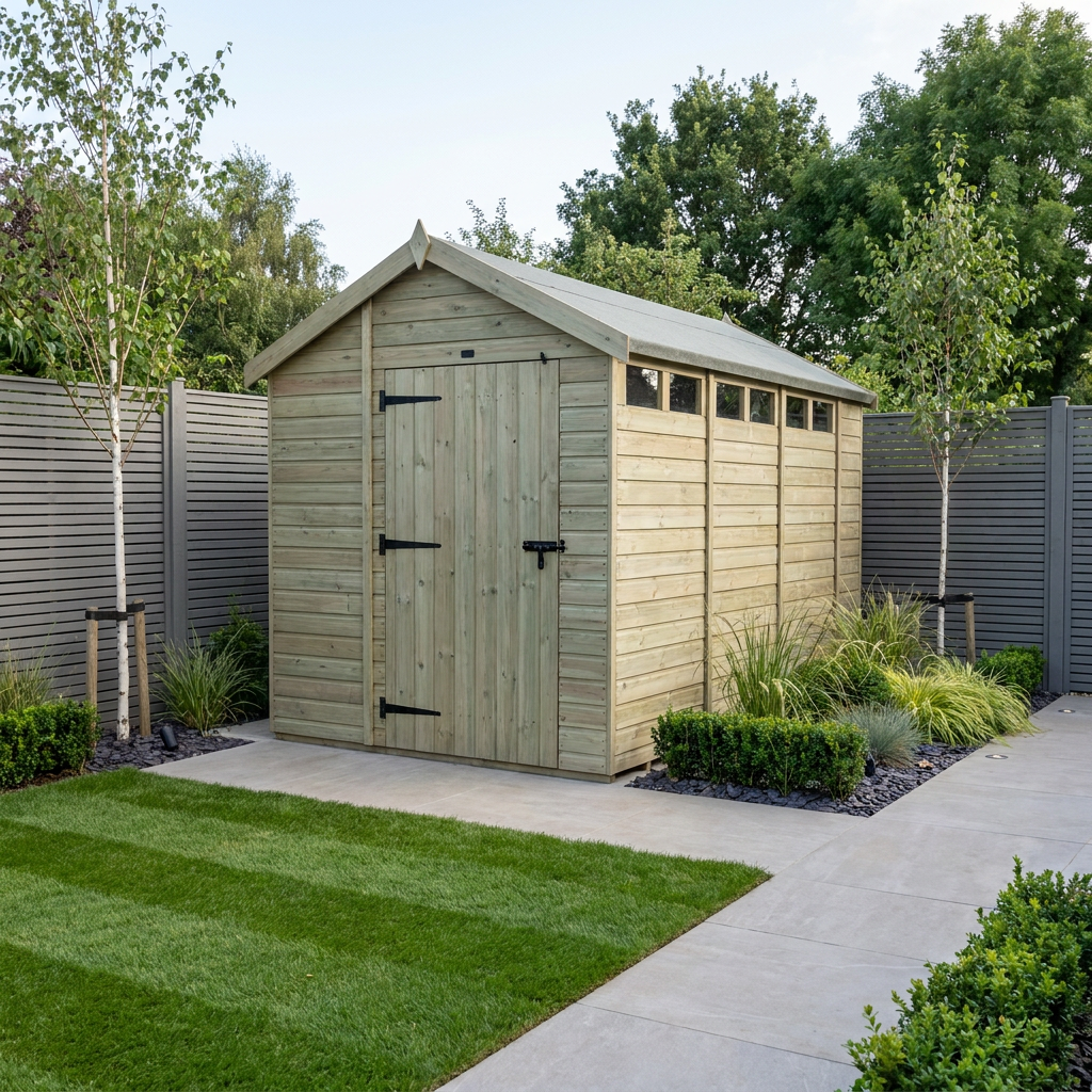 7 x 14 Apex Security Shed