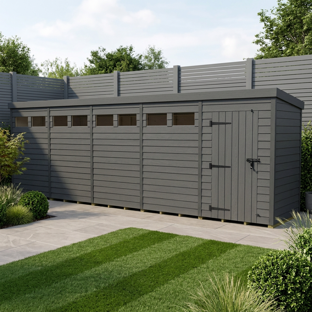 20 x 9 garden shed