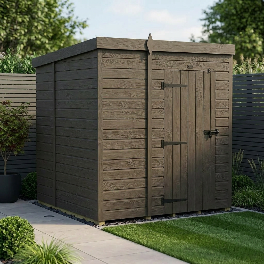 6 x 6 garden shed
