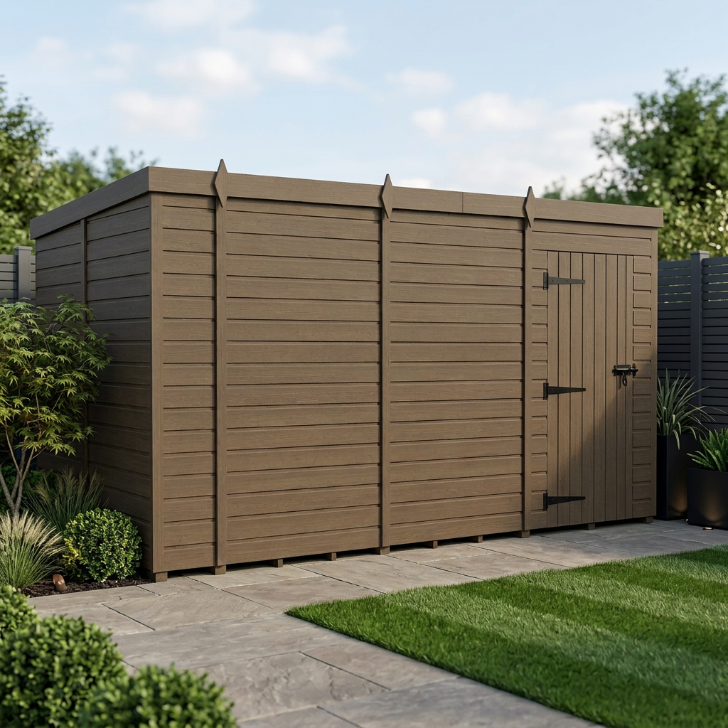 16 x 4 garden shed