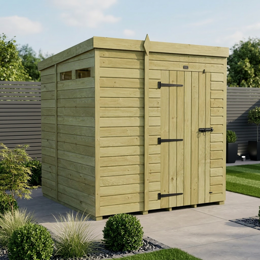 7 x 6 Security Pent Shed