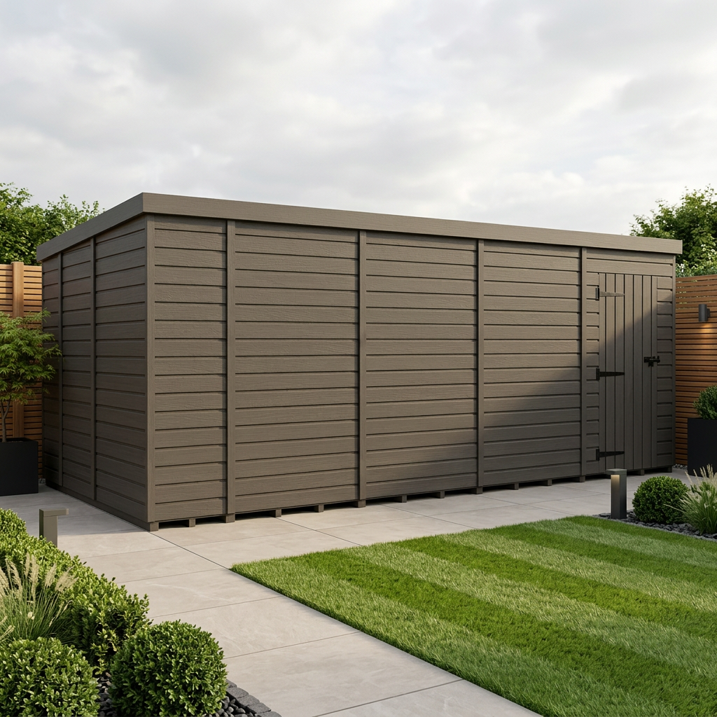 19 x 9 garden shed