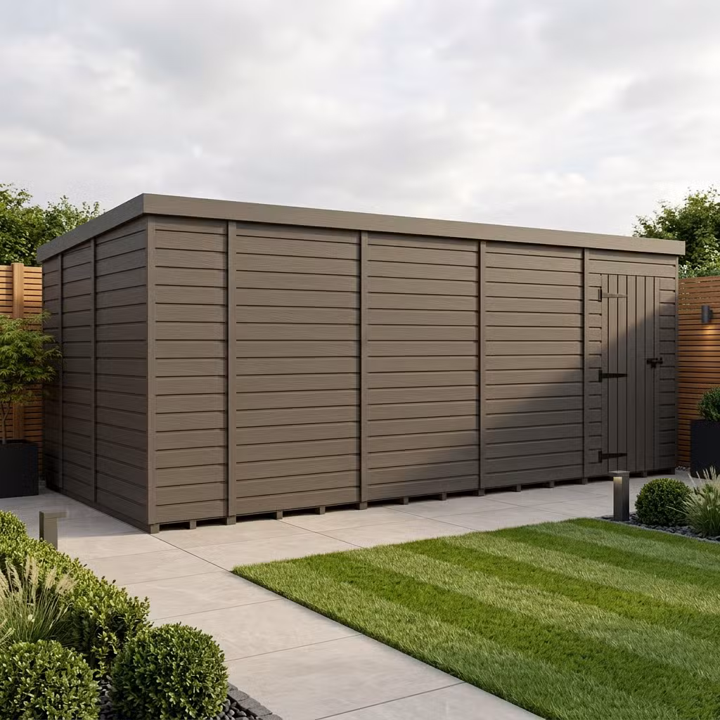 19 x 9 garden shed