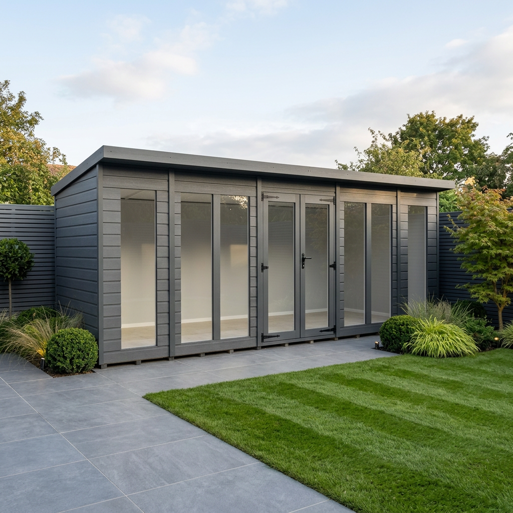 18 x 4 garden shed