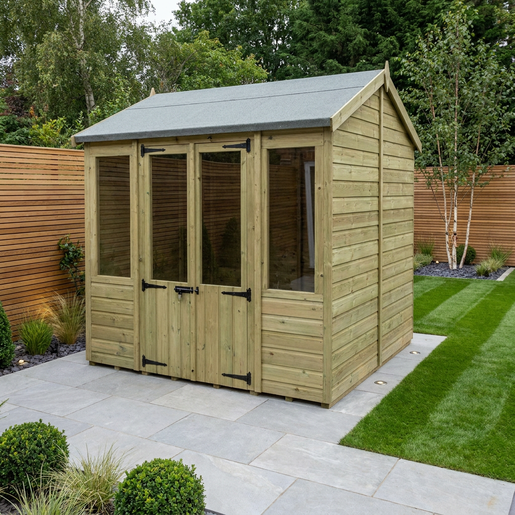 8 x 5 Apex Summer House