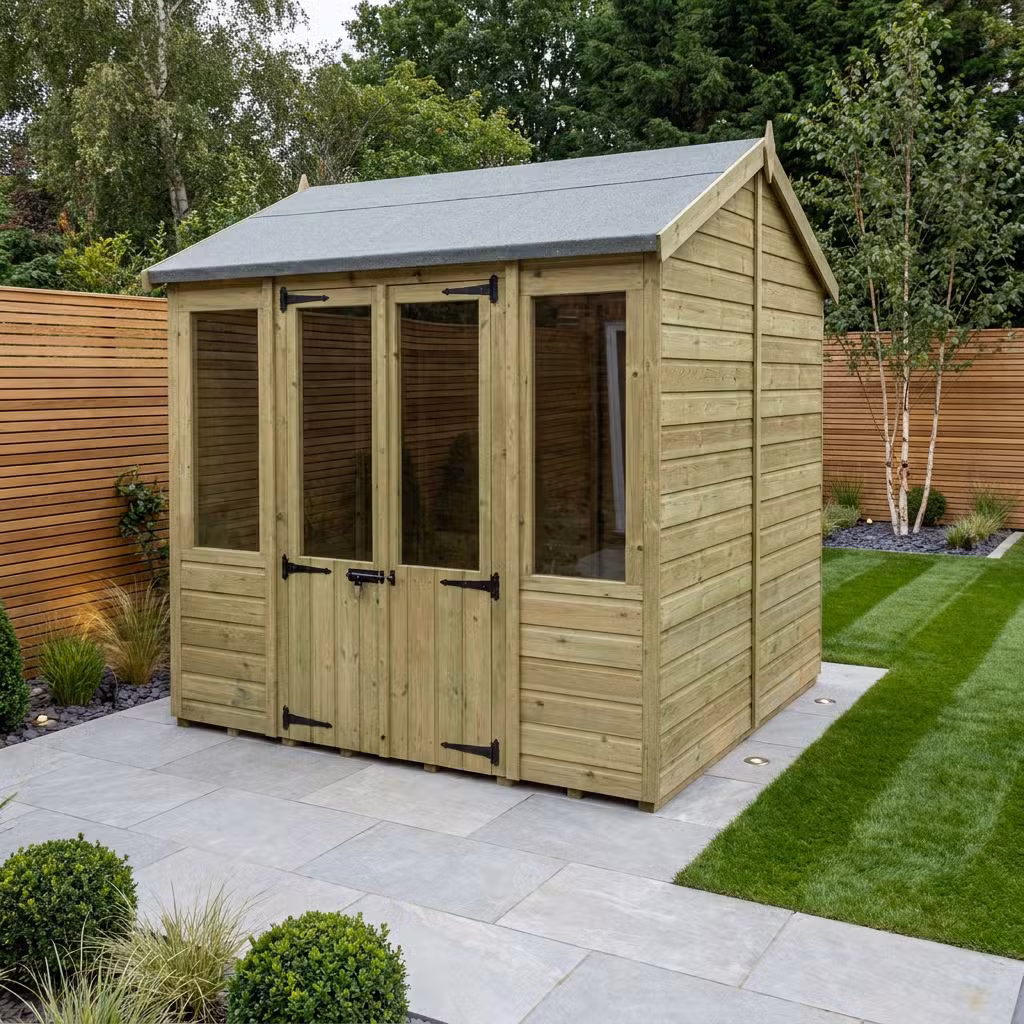 8 x 5 Apex Summer House