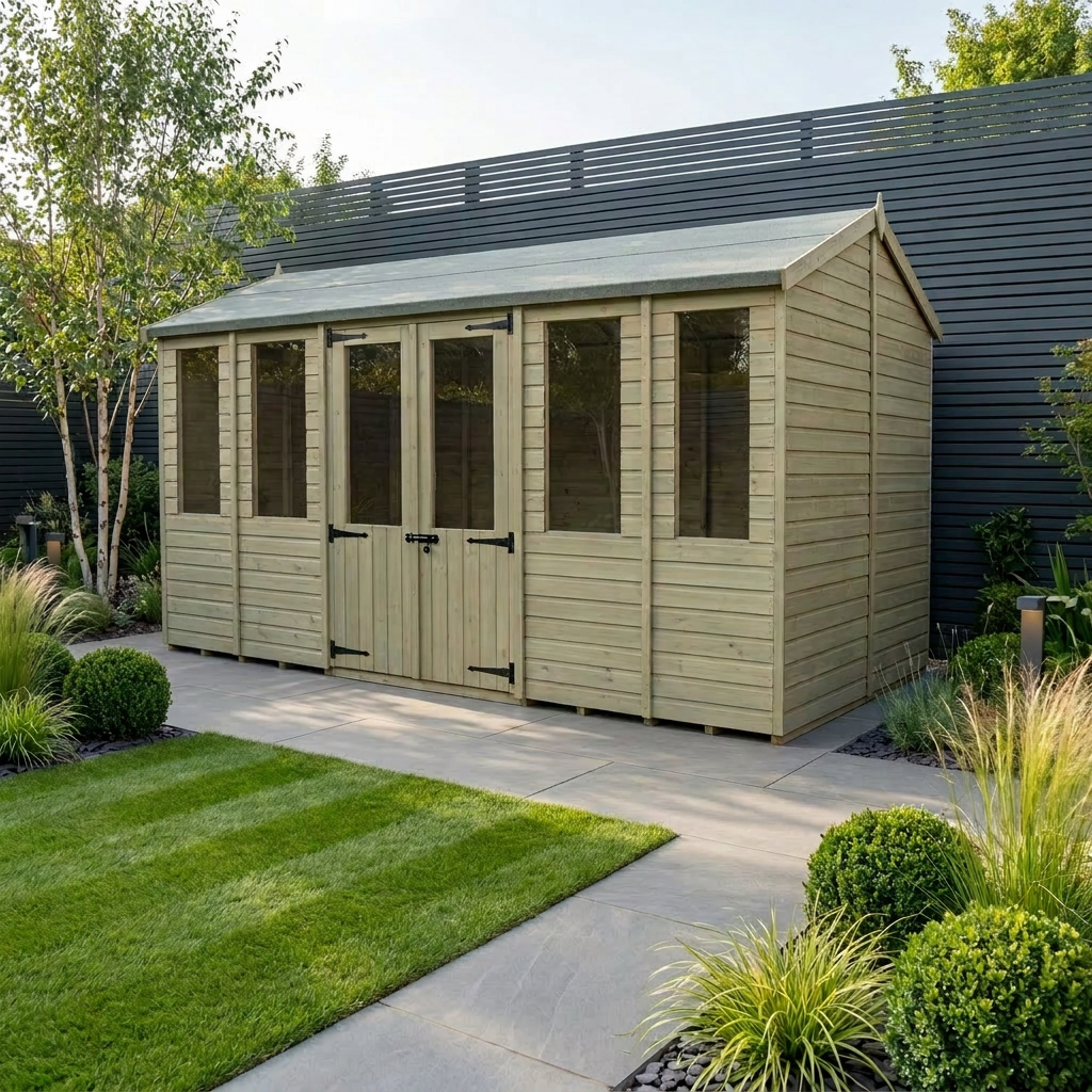 14 x 4 Apex Summer House