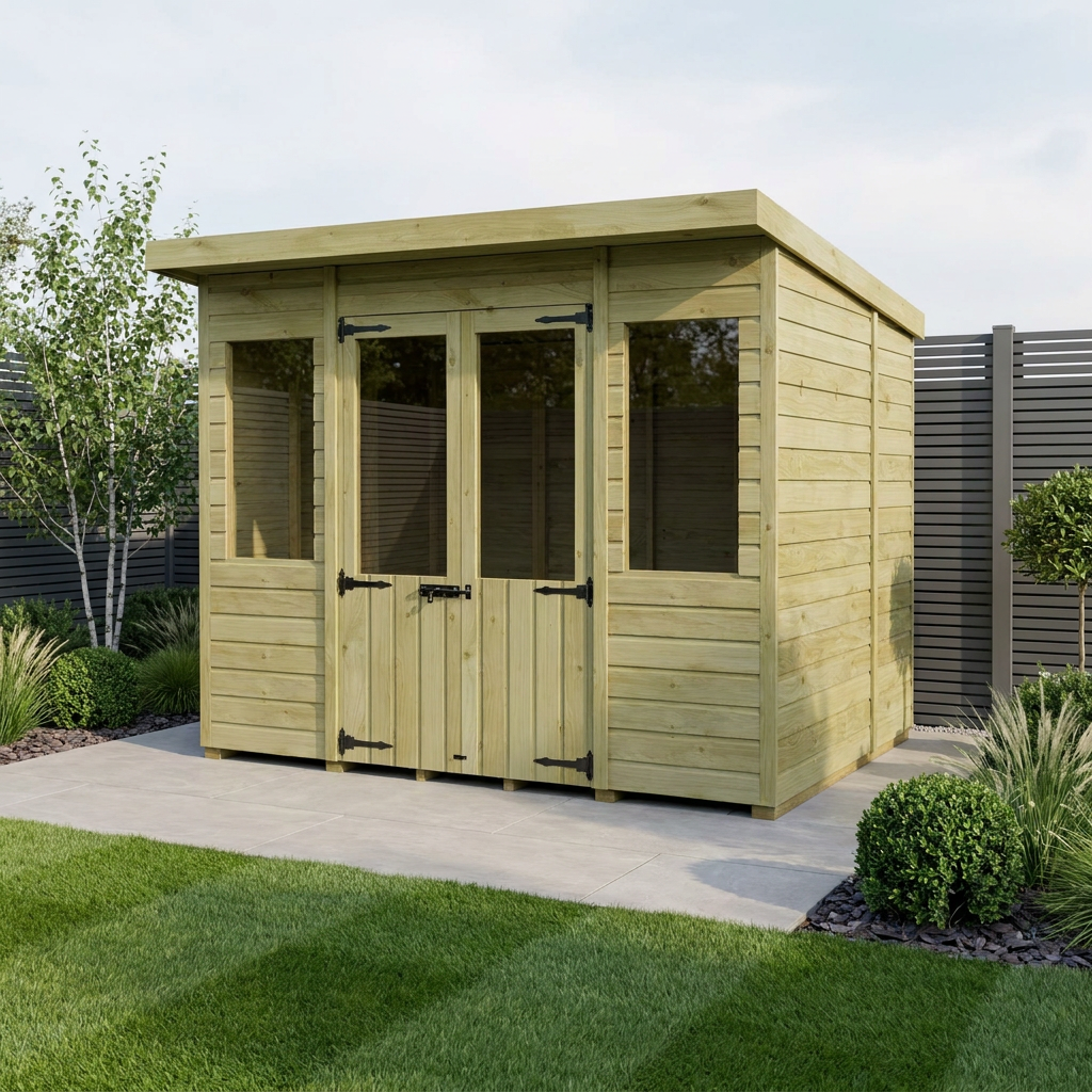 8 x 7 Pent Summer House