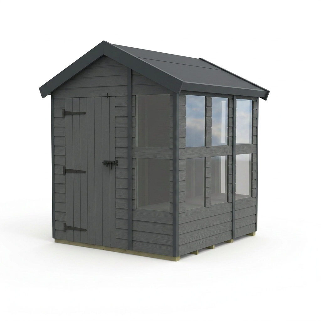 20x6 Composite Apex Potting Shed
