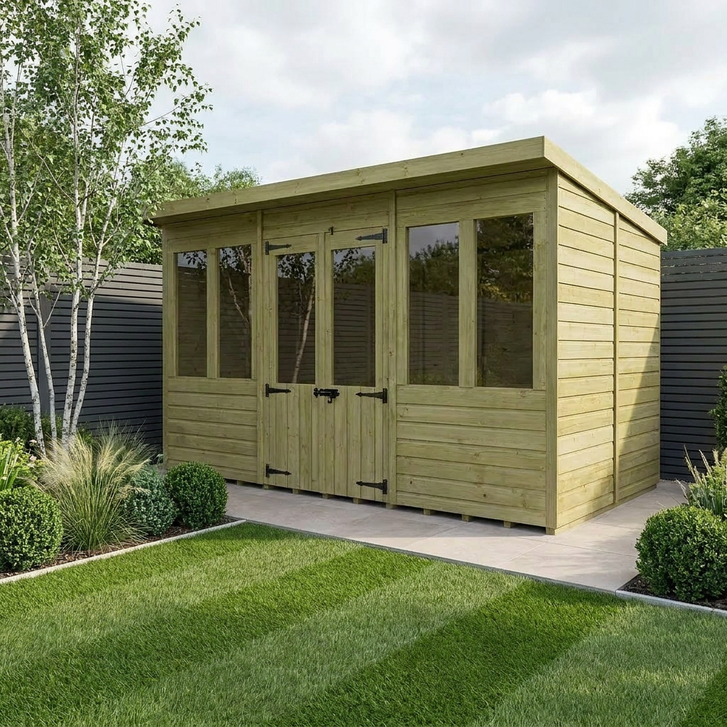 16 x 8 Pent Summer House